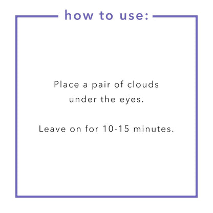 Florence by Mills Floating Under Eye Gel Pads | Parches Desinflamantes con Cafeína, Té Verde y Cactus | Hidratan y Re-energizan la Mirada – 30 Pares (60 unidades) – Veganos y Cruelty-Free