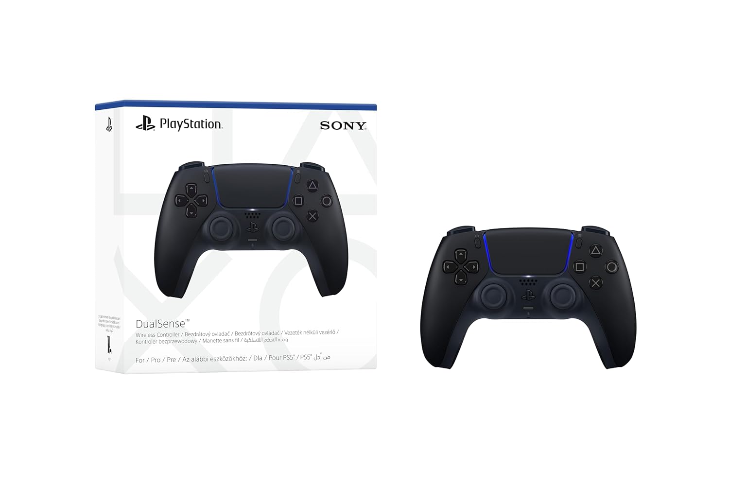 PlayStation DualSense™ Wireless Controller – Negro - For PS5, PC, MAC & Mobile