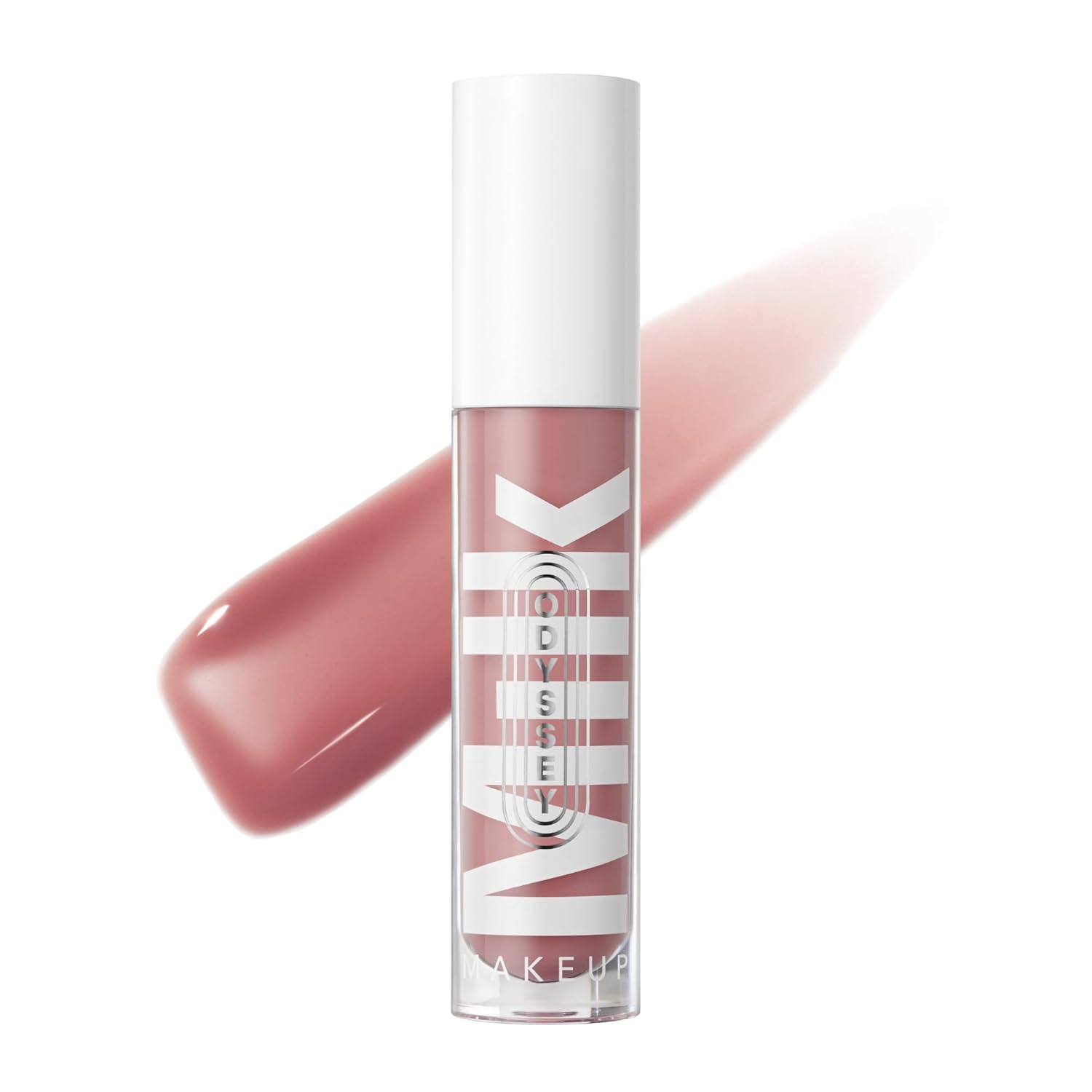 Milk Makeup Odyssey Lip Oil Gloss - for Fuller and Glossy Lips - Long Lasting Moisture - Semi-Sheer Color - Vegan Cruelty Free