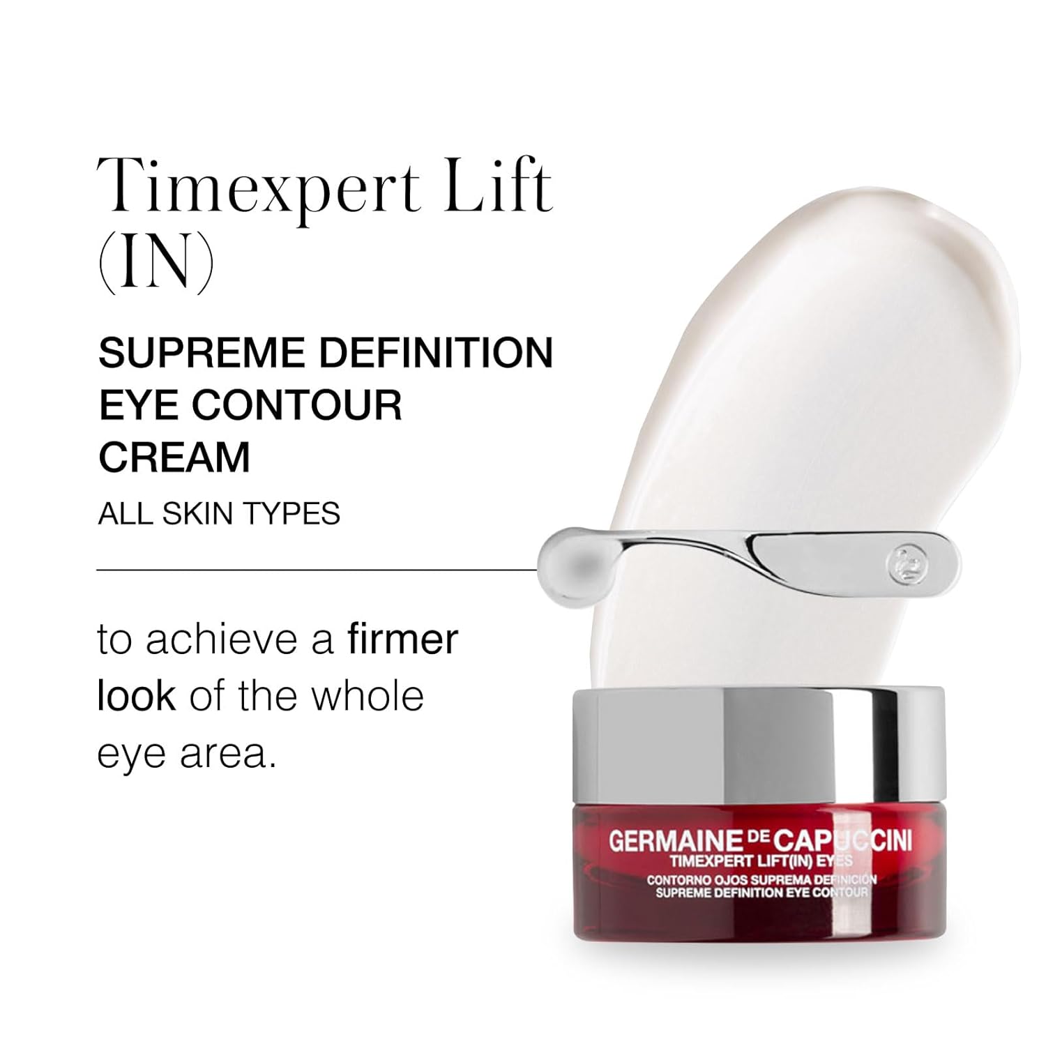 Germaine de Capuccini Timexpert Lift (IN) | Emulsión Contorno de Ojos Supreme Definition – Anti-Edad, Efecto Lifting, Firmeza y Luminosidad