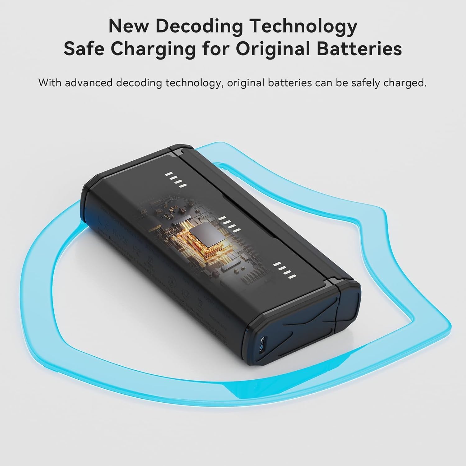 Kit Cargador TELESIN 2-Pack Enduro para GoPro Hero 13 – Baterías Resistentes al Frío con Estuche de Carga Rápida