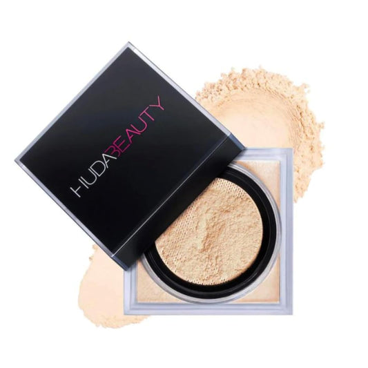 Polvo suelto para acabado y fijado – Pound Cake (tonos de piel claros, claros, medios y bronceados) – Huda Beauty - 0.71 oz / 20 g