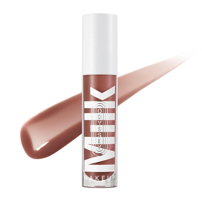 Milk Makeup Odyssey Lip Oil Gloss - for Fuller and Glossy Lips - Long Lasting Moisture - Semi-Sheer Color - Vegan Cruelty Free