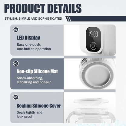 Lavadora de ropa interior | Portátil | Recargable | Limpia en profundidad ropa pequeña | Viajes, hoteles, departamentos