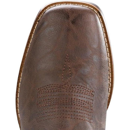 Botas cowboy para hombre | Botas anchas con bandera americana | Estilo retro con punta cuadrada | Botas de trabajo de campo