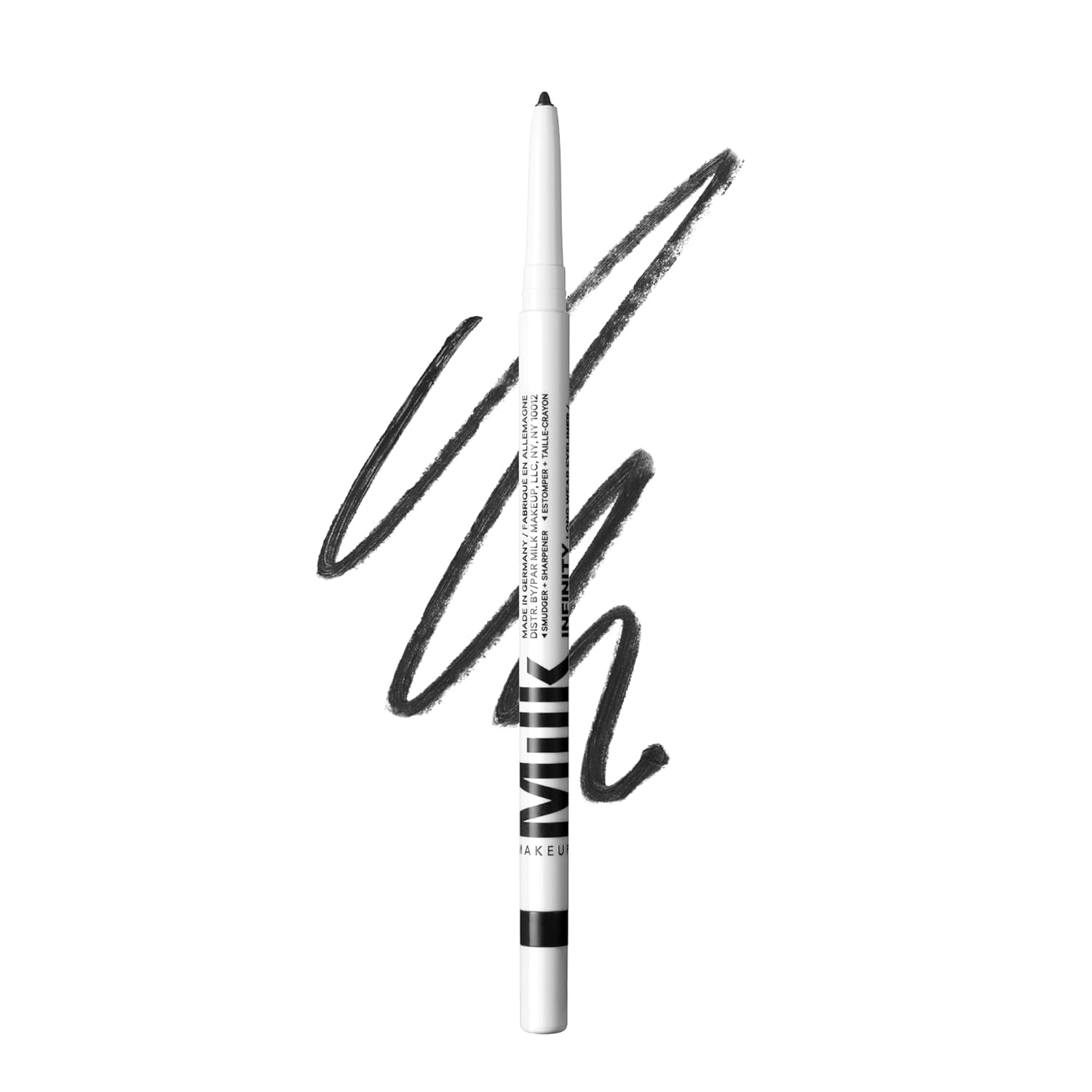 Milk Makeup Infinity Long Wear Eyeliner | Delineador Retráctil Waterproof con Sacapuntas Integrado y Punta Difuminadora | Hasta 12 hs de duración – Vegano y Cruelty-Free