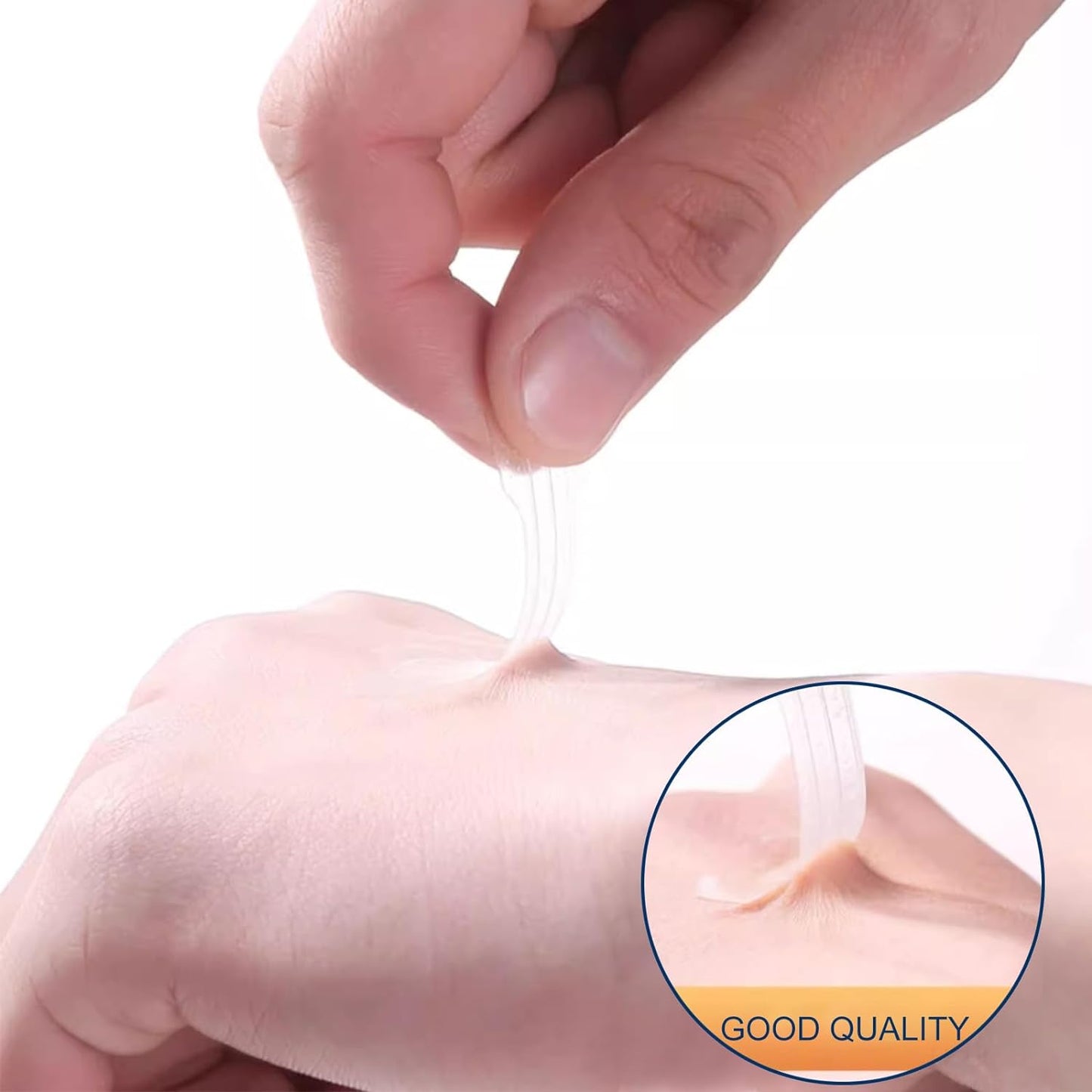 Tiras Nasales Transparentes e Invisibles – Versión Mejorada (50 Unidades, 66x19mm) – Antirronquidos, Mejor Respiración y Sueño Reparador