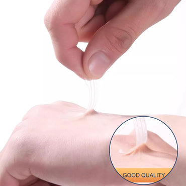 Tiras Nasales Transparentes e Invisibles – Versión Mejorada (50 Unidades, 66x19mm) – Antirronquidos, Mejor Respiración y Sueño Reparador