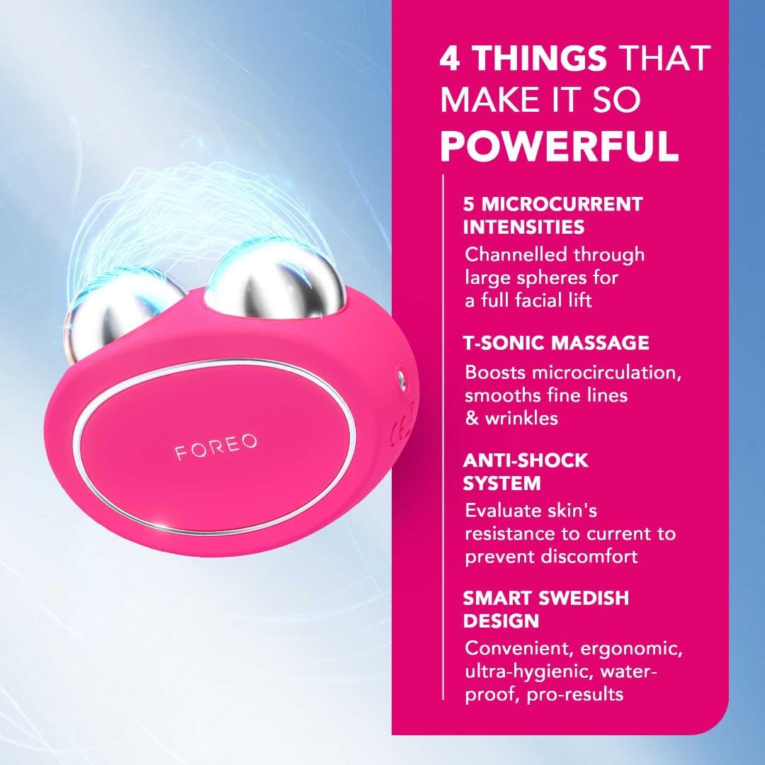 FOREO BEAR — Dispositivo Facial de Microcorriente (Fucsia)