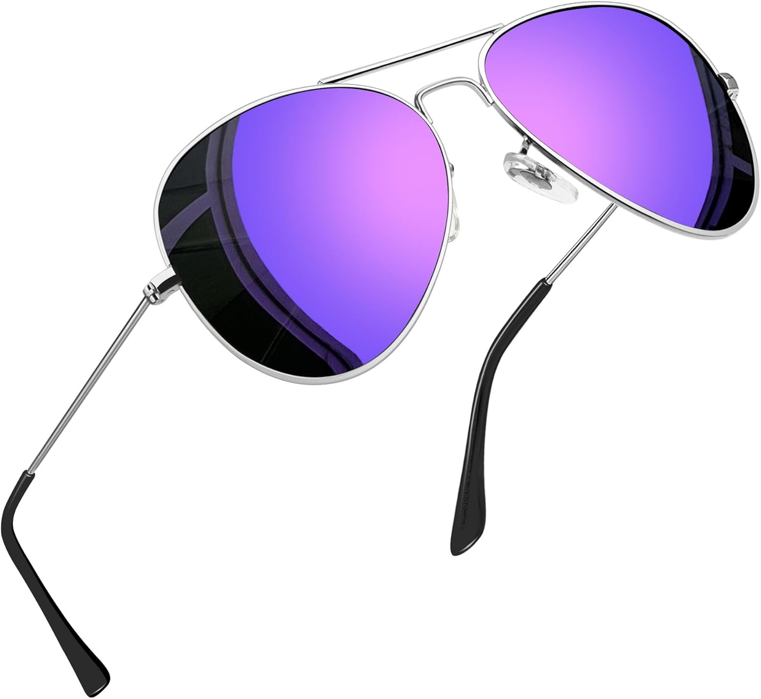 Joopin Lentes de Sol Aviador Metálicos Polarizados – Estilo Clásico Militar UV400