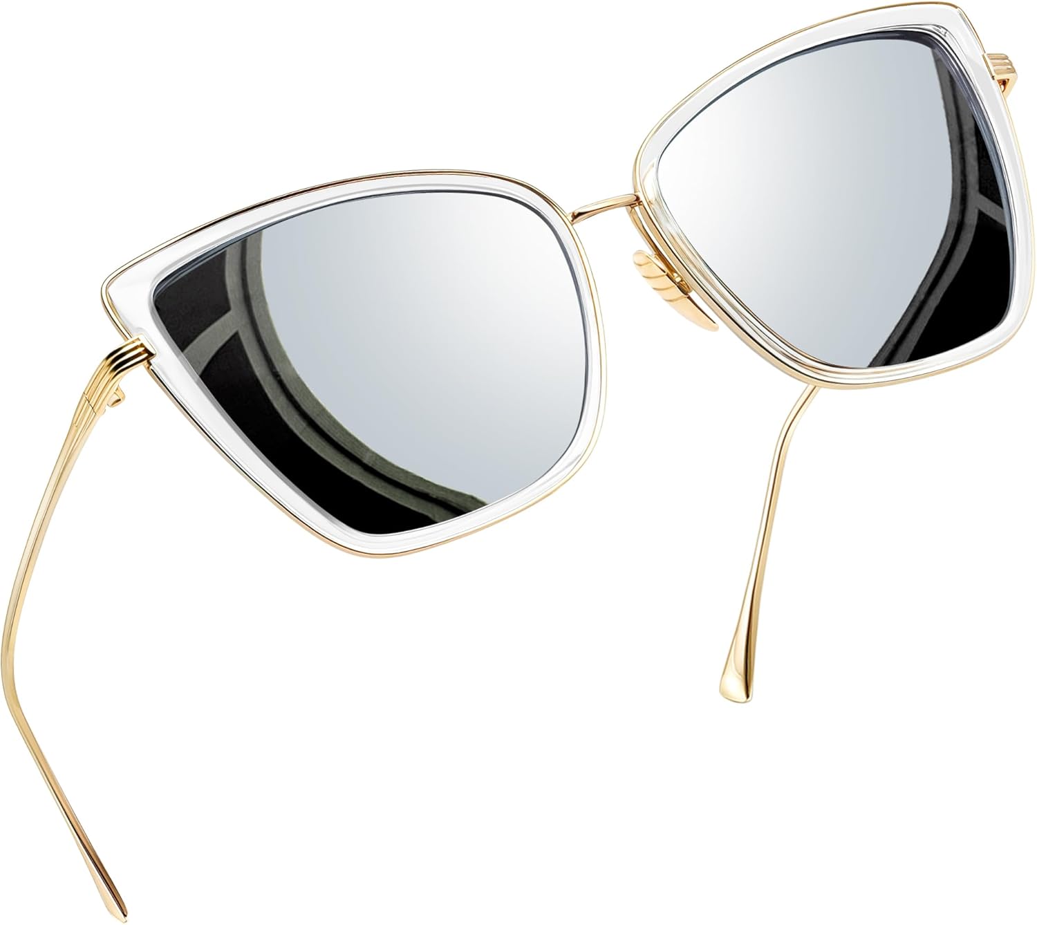 Joopin Anteojos de Sol Mujer Oversize Estilo Cat Eye | Polarizados UV400 | Lentes de Moda