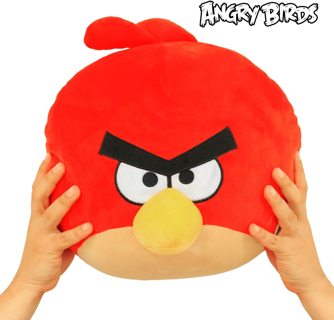 Juguete de peluche de pájaro rojo | Angry Birds | 15" | Tamaño mega para niños y coleccionistas