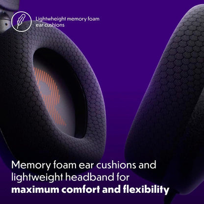JBL Quantum 100 M2 (Negro) – Audífonos gamer con cable y micrófono desmontable
