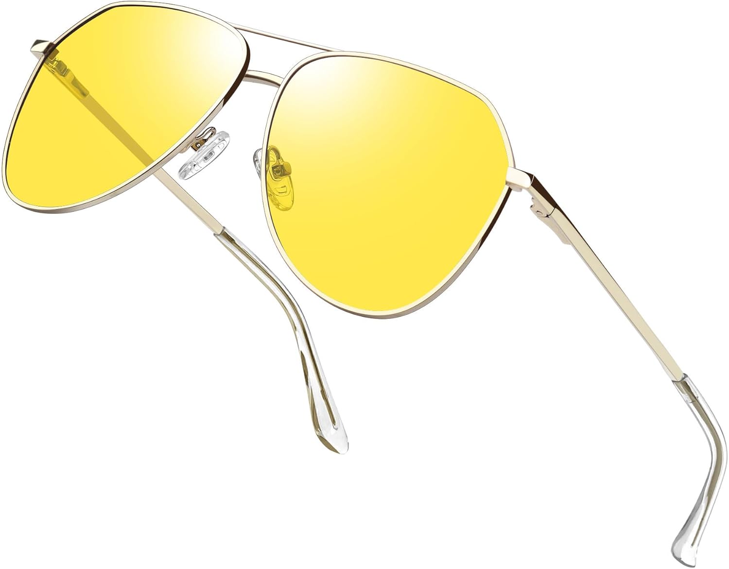 Joopin Lentes de Sol Aviador Metálicos Polarizados – Estilo Clásico Militar UV400