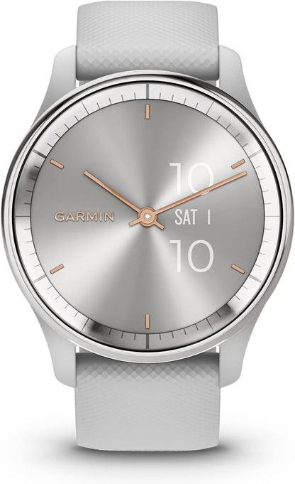 Garmin Vívomove Trend Smartwatch Híbrido – Estilo Analógico con Pantalla Táctil Oculta, 5 Días de Batería, Pagos Garmin Pay 