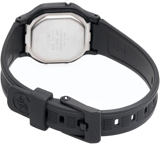 Casio LA11WB-1 | Reloj Deportivo Vintage para Mujer con Pulsera de Resina Negra