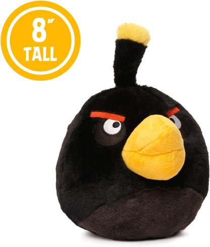 Peluche de Angry Birds de 8" | Con licencia oficial | Muñeco súper suave para niños y adultos | Serie original