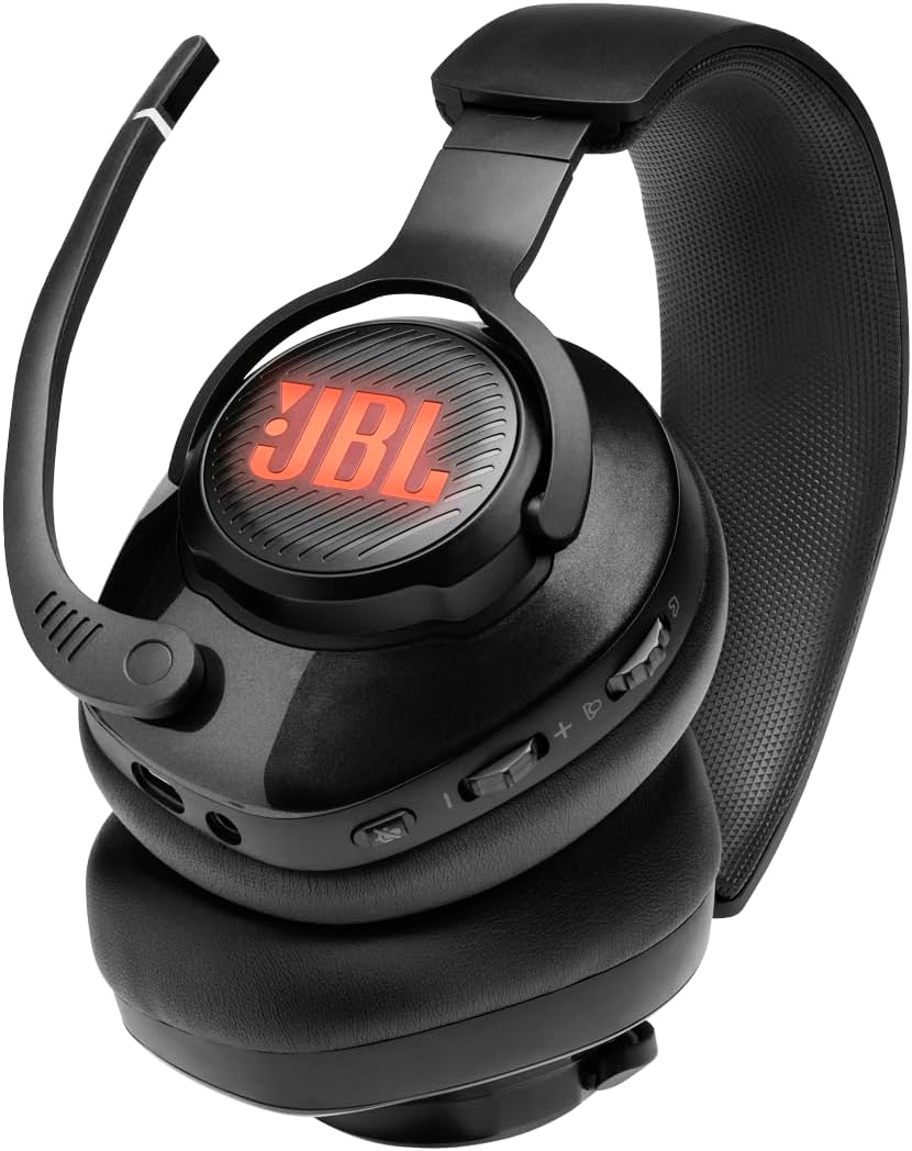 JBL Quantum 400 – Auriculares Gaming USB con Sonido Envolvente y Micrófono Direccional