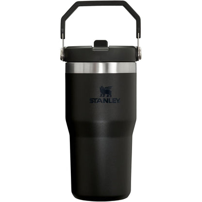 Iceflow Stainless Steel Tumbler with Straw - Vacuum Insulated Water Bottle for Home, Office or Car - Reusable Cup with Straw Leak Resistant Flip - Cold for 12 Hours or Iced for 2 Days (Polar)
