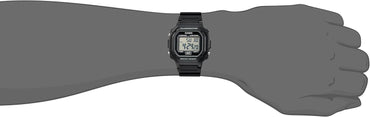 F108WH Series | Men'S Digital Watch | Illuminator | Water Resistant | LED Light | Daily Alarm | 1/100 SEC Stopwatch | 3 Hands (HR, Min, SEC) | Date/Day Display | Daily Alarm | 7 Year Battery