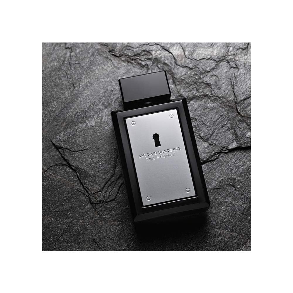 Antonio Banderas The Secret Eau de Toilette Hombre | Perfume Masculino Oriental Amaderado – 3.4 oz / 100 ml & 6.7 oz / 200 ml