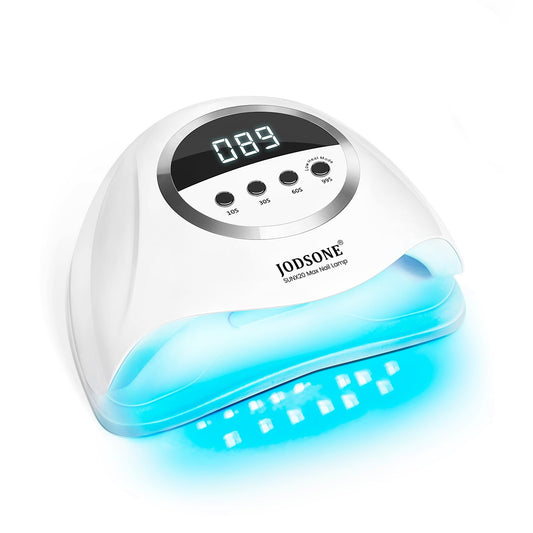 Lámpara de uñas LED UV | 320 W | 72 luces | Sensor automático | 4 temporizadores