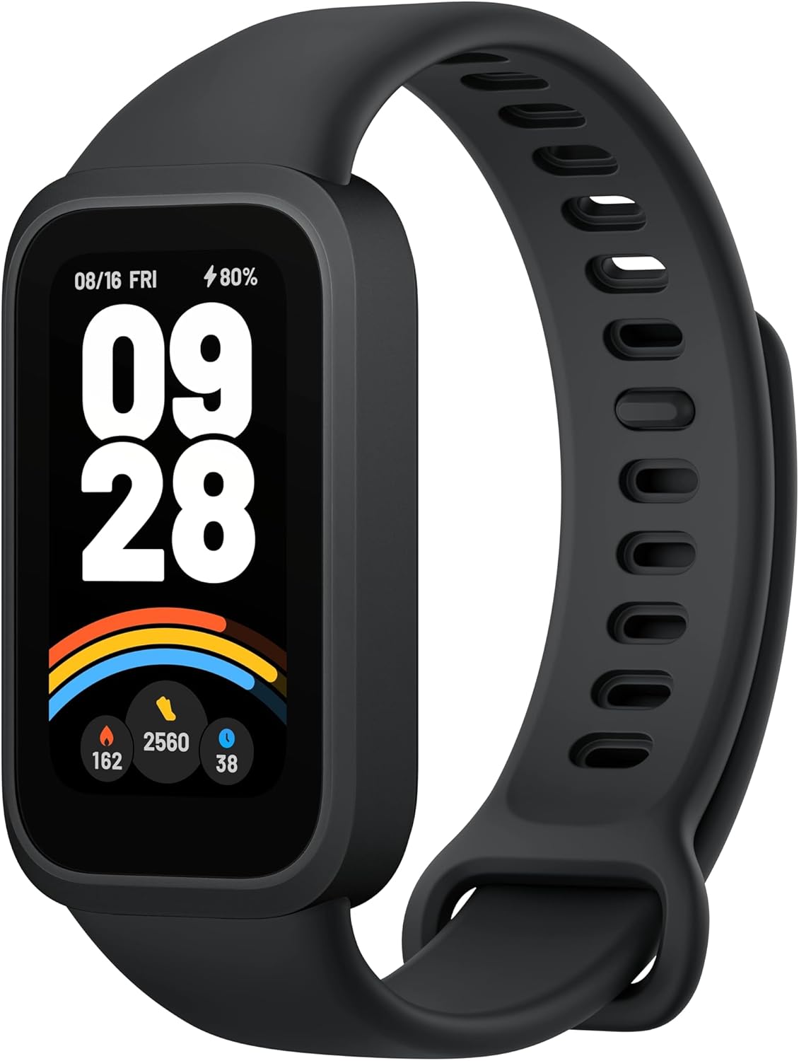 Smart Band 9 Active Global | Pantalla 1.47", 60 Hz | Hasta 18 días de batería | 50 modos deportivos | Salud 24/7 | 5 ATM (negro)