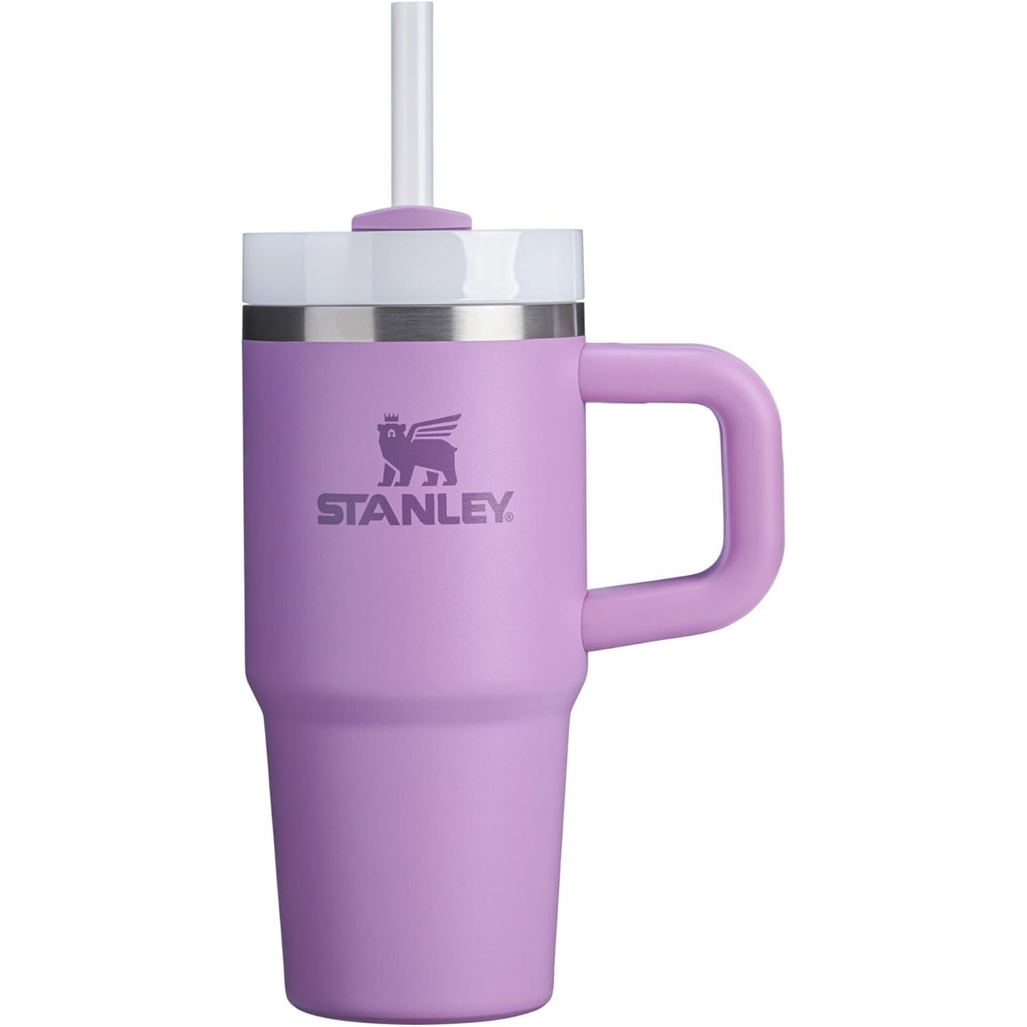 Quencher H2.0 Tumbler with Handle and Straw 14 Oz | Flowstate 3-Position Lid | Cup Holder Compatible for Travel | Insulated Stainless Steel Cup | Bpa-Free | Seafoam