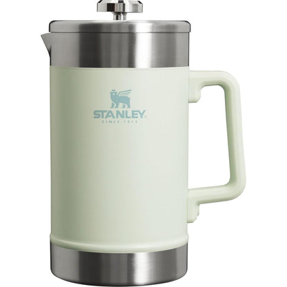 Classic Stay-Hot French Press Coffee Maker 48 Oz | 5 Minute Brew, 4 Hours Hot | Mesh Filter for Coffee Grounds | Insulated Stainless Steel French Press | Bpa-Free | Hammertone Green