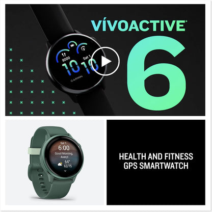 Garmin Vívoactive 6 Smartwatch GPS Salud & Fitness – AMOLED, 11 Días de Batería, +80 Apps Deportivas