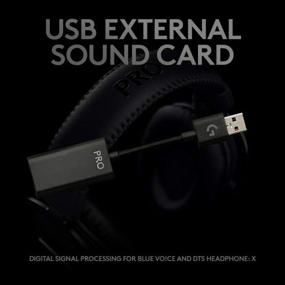 Logitech G Pro X – Auriculares Gaming con Cable de Alto Rendimiento