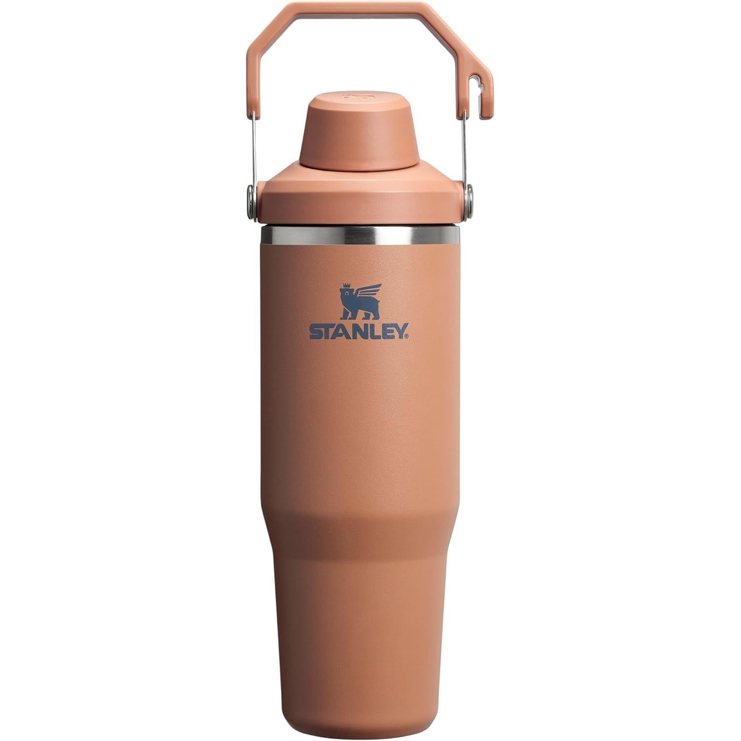 Iceflow 2.0 Fast Flow Tumbler with Handle 30 Oz | Twist on Angled Spout Lid | Leakproof Water Bottle | Insulated Stainless Steel | Bpa-Free | Ash