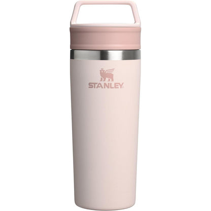 Cafe to Go Travel Mug 16 Oz | Leakproof Two-Part Drink through Lid | Tumbler Cup for Coffee, Tea and Drinks | Insulated Stainless Steel Coffee Mug | Bpa-Free | Hammertone Green