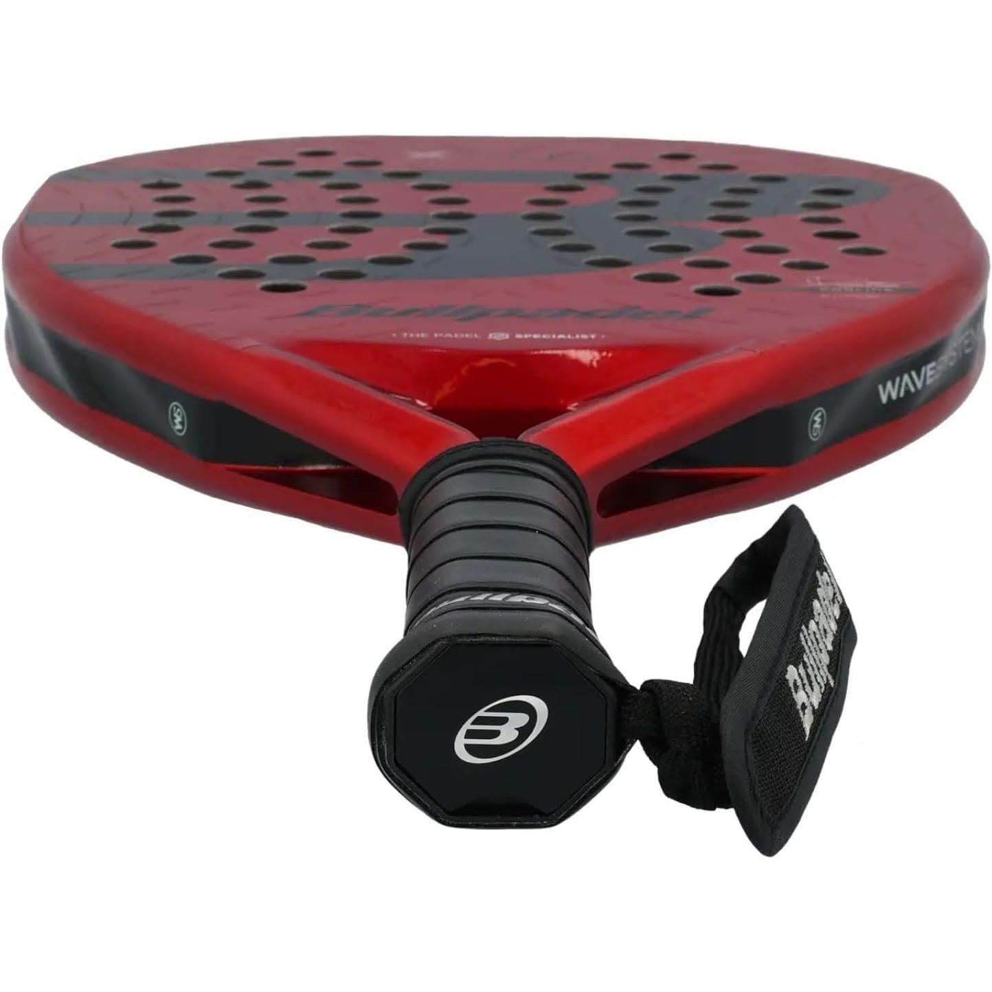 Padel Racket XPLO Comfort 2025 | Advanced Fibrix Fiber Pala Padel | GEOSHAPE for Explosive Power & High Balance | Air Power Racket Enhanced Aerodynamics | Wave System & Smart Holes Design