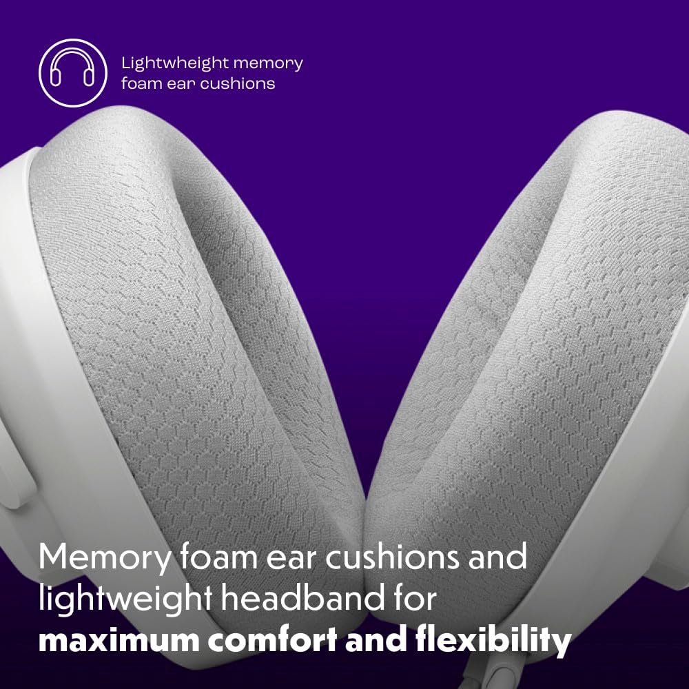 JBL Quantum 100 M2 (Blanco) – Audífonos gamer con cable y micrófono desmontable