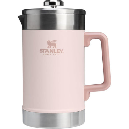 Classic Stay-Hot French Press Coffee Maker 48 Oz | 5 Minute Brew, 4 Hours Hot | Mesh Filter for Coffee Grounds | Insulated Stainless Steel French Press | Bpa-Free | Hammertone Green