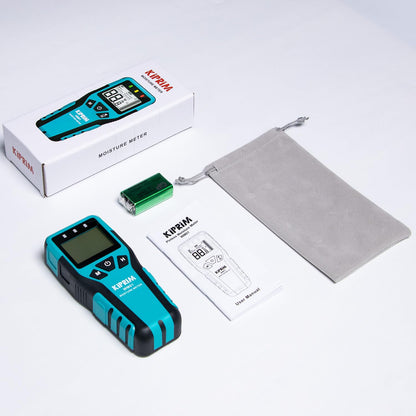 Medidor de Humedad sin Agujas WM01, Tester Digital para Madera, Paredes, Concreto y Pisos – Detección Precisa y No Destructiva