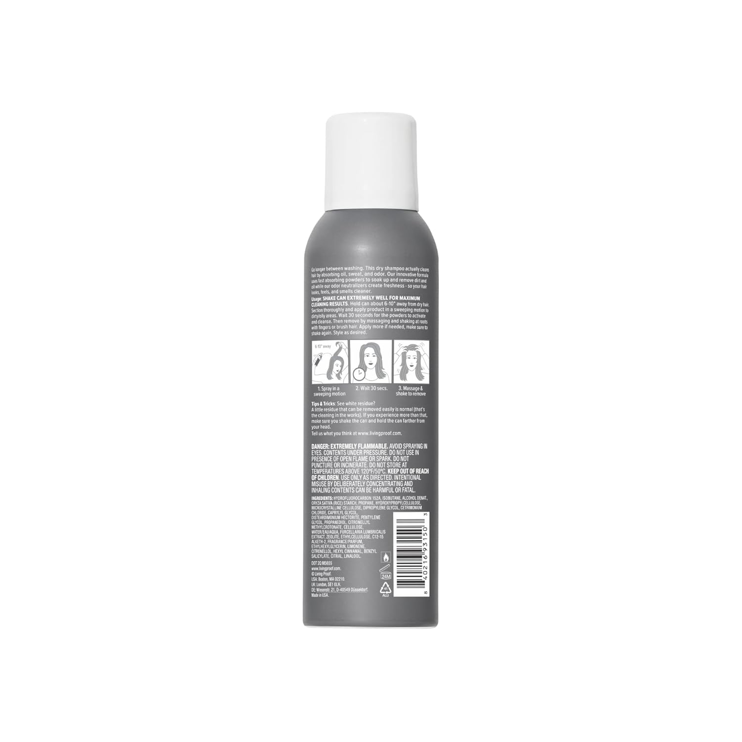 Perfect Hair Day | Dry Shampoo – Champú en Seco Unisex | Refresca al Instante, Absorbe Grasa y Olor, Prolonga el Peinado