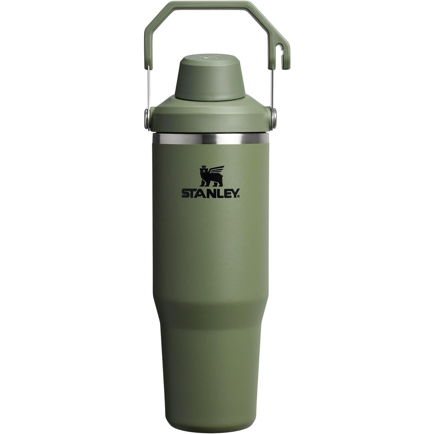Iceflow 2.0 Fast Flow Tumbler with Handle 30 Oz | Twist on Angled Spout Lid | Leakproof Water Bottle | Insulated Stainless Steel | Bpa-Free | Ash