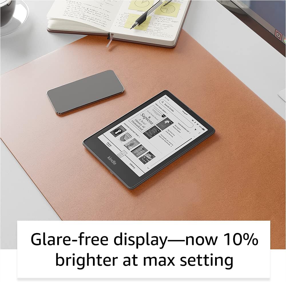 Amazon Kindle Paperwhite Signature Edition (32 GB) – Negro 6.8“ Display