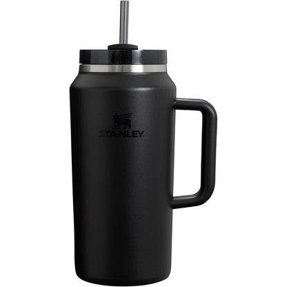 Quencher H2.0 Tumbler with Handle & Straw 64 Oz | Flowstate 3-Position Lid | Large Capacity for Travel & Sports | Insulated Stainless Steel Cup | Bpa-Free | Ash