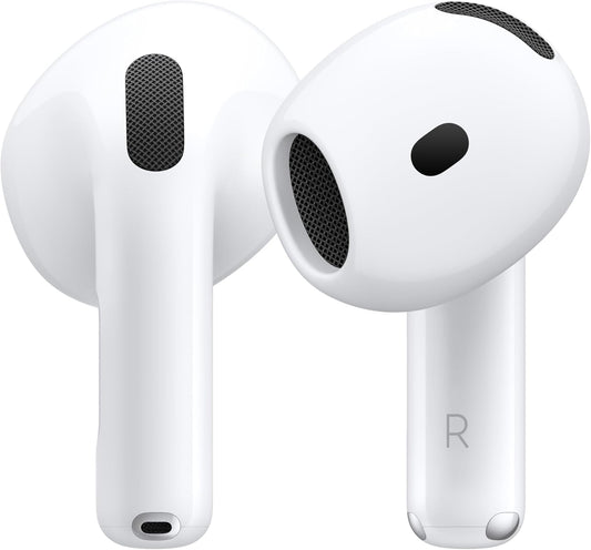 Apple AirPods 4.ª generación – Auriculares inalámbricos Bluetooth - hasta 30 horas de batería – Blanco