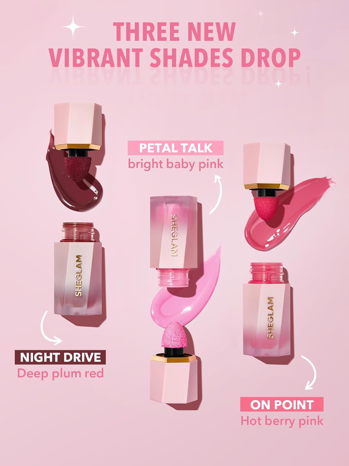 Rubor líquido para mejillas | Acabado brillante | Color: Night Drive