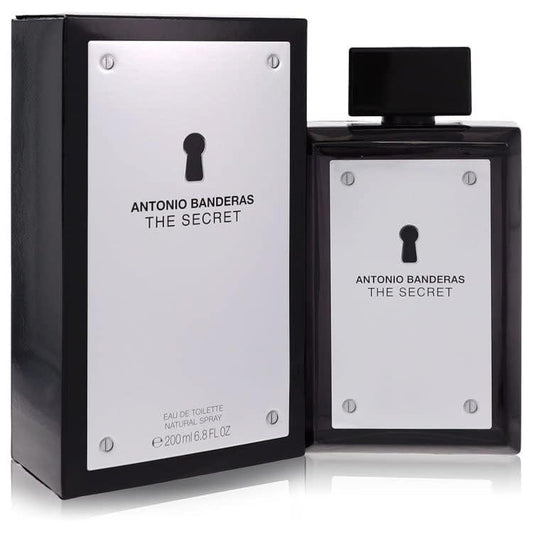 Antonio Banderas The Secret Eau de Toilette Hombre | Perfume Masculino Oriental Amaderado – 3.4 oz / 100 ml & 6.7 oz / 200 ml