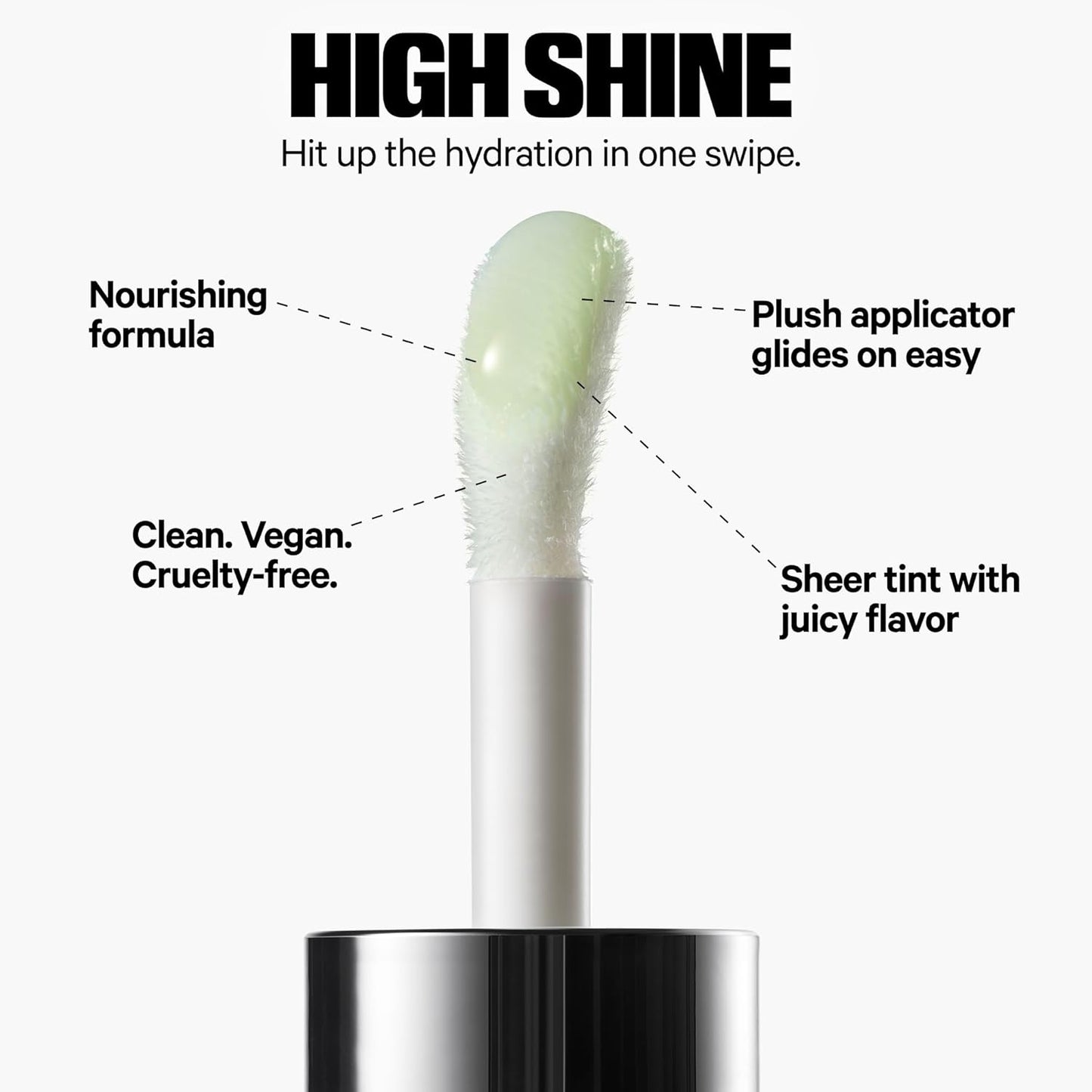 Milk Makeup KUSH Lip Oil | Aceite Labial con Tinte Natural y Ligero | Hidratación Sin Grasitud – Vegano, Cruelty-Free y Libre de Parabenos