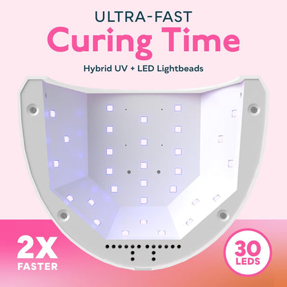 Lámpara de uñas LED UV | Luz de gel para esmalte de uñas | 3 temporizadores