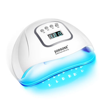 Lámpara de uñas LED UV | Secador de uñas para esmalte de gel, lámpara de uñas de gel LED con sensor automático y 4 temporizadores