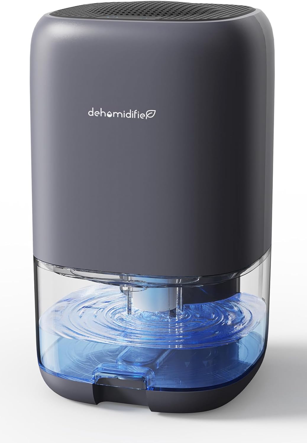 Deshumidificador Portátil 35 oz (1000 ml) | Silencioso con Apagado Automático, Tanque Transparente y Luz LED de 7 Colores | Ideal para Dormitorio, Baño, RV y Armario (Hasta 26 m² / 280 ft²)
