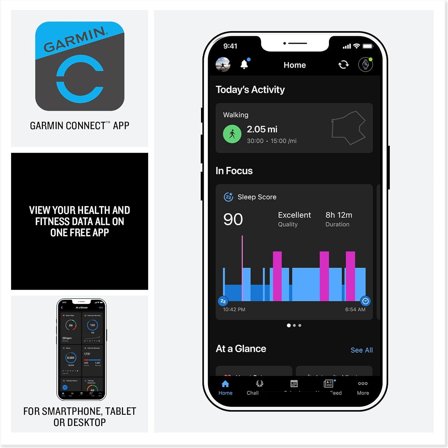 Garmin Vívoactive 6 Smartwatch GPS Salud & Fitness – AMOLED, 11 Días de Batería, +80 Apps Deportivas