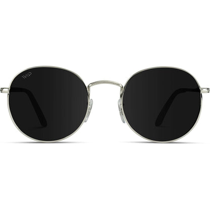 Anteojos de Sol Redondos con Lentes Espejados – Unisex, Retro y Modernos, Protección UV400